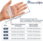 Dowellife Cut Resistant Gloves Food Grade Level 5 Protection, Safety Kitchen Cuts Gloves for Oyster Shucking, Fish Fillet Processing, Mandolin Slicing, Meat Cutting and Wood Carving. (X-Large)