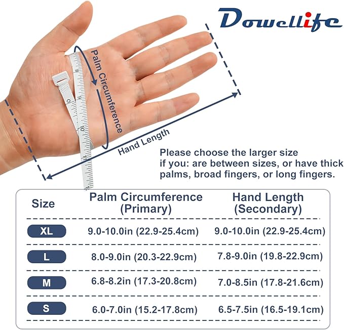 Dowellife Cut Resistant Gloves Food Grade Level 5 Protection, Safety Kitchen Cuts Gloves for Oyster Shucking, Fish Fillet Processing, Mandolin Slicing, Meat Cutting and Wood Carving. (Small-12 Pairs)