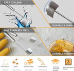 (3Pcs) Corn Cob Peeler, Corn Stripper, Corn Holder, Corn Peeler for Corn on the Cob, Corn Cob Stripper Tool, Efficient Design Perfect for Dining Enthusiasts