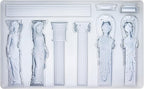 Art Mold for Polyclay Air Dry Clay Plaster, Decorative Column and Sculpture Statue
