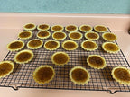 Egg Tart Molds 12PCS Tart Pan 3inch, Mini Carbon Steel Non Stick Tart Pans, Tart Molds For Baking (3 inch)