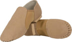 Linodes Unisex 09 Canvas Upper Slip-on Jazz Shoe for Women and Men's Dance Shoes