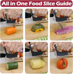 18 In 1 Vegetable Chopper, Vegetable Dice, Veggie Chopper with Container, Mandoline Slicer & Cheese Grater,Onion Potato Salad Food Chopper,Includes a free egg Slicer & onion holder for slicing
