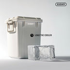 Alaskey® Giant Ice Block Mold 12 lbs (2-Pack) | Create Perfect Reusable Ice Bricks | Professional Silicone Mold for Crafting Extra Large Ice Cubes, Ideal for Ice Baths, Coolers, Bartender Accessories