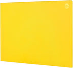 CURTA Cutting Boards for Kitchen,18" x 12" x 0.5" Yellow Color Coded Plastic Chopping Board with Anti Slip Surface Dishwasher Safe