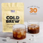 Birch Glen Roasters Cold Brew Coffee | Flavored Coarse Ground Coffee | Artisanal Roasting | 100% Arabica |1 LB | Orange Triple Sec