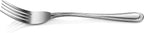 New Star Foodservice 58468 Bead Pattern 18/0 Stainless Steel, Dinner Fork 7.7-Inch Set of 12