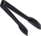 Carlisle FoodService Products Carly Salad Tong, 6" Salad Tong, Black (12 Pack)
