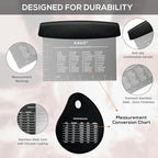 Bench Scraper & Chopper - Multifunctional Dough Scraper with Silicone Bowl Scraper, Sturdy Stainless Steel Dough Cutter for Baking, Pastry Cutter for Bread Pizza Cake with Measuring Scale