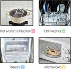 Airtight Food Storage Container with Lid(13.5oz) Leak-Proof Baby Food Box | BPA-Free | Meal Prep | Microwave, Freezer and Dishwasher Safe | Kitchen Fridge Organizer Boxes | Fresher Food