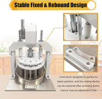 Table Top Dough Dividing Machine Manual Dough Divider 18PCS Dough Cutter Commercial Dough Dividing Machine Dough Baking Divider, 2.12oz-11.29oz, 18PCS