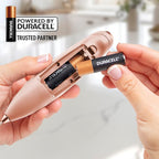 Zulay Kitchen Powerful Milk Frother Wand With 4 AA Duracell Batteries - Ultra Fast Handheld Drink Mixer - Electric Whisk Foam Maker for Coffee, Lattes, Cappuccino, Matcha & Creamer
