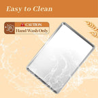 6 Pack Quarter Size Baking Sheet Pans, Aluminum Commercial Cookie Sheets Non-Stick, 13"x10"