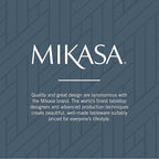 Mikasa, Oliver Gleam Flatware Service for 12, 65 Piece Set, 18/10 Stainless Steel, Silverware Set with Serving Utensils