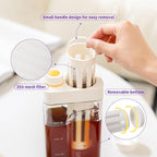 MAVO Cold Brew Coffee Maker, 27oz Iced Coffee Maker and Tea Brewer, Fine Mesh Filter, Leak-Proof Seal, Removable Design for Easy Cleaning, Durable Tritan Material, Space Saving - Home and Camping