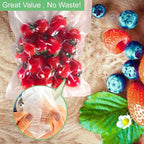O2frepak 100 Quart Size 8" x 12"Vacuum Sealer Bags with BPA Free and Puncture Prevention,Vacuum Seal Freezer Bags,Great for Sous Vide Vaccume Sealer PreCut Bags