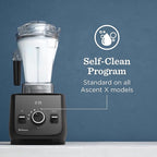 Vitamix Ascent Series X2 Blender with Three Blending Programs, Self-Cleaning Program, Professional-Grade Blender for Smoothies, Soups and More, Stainless-Steel Blades, 48 Oz Container, Polar White
