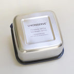 U Konserve Stainless Steel Food Storage Bento Box Container, Leak Proof Silicone Lid Dishwasher Safe - Plastic Free (50oz Teal)