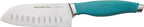 Rachael Ray Cucina Japanese Stainless Steel Knife Kitchen Cutlery Wooden Block Set, 6 Piece, Agave Blue