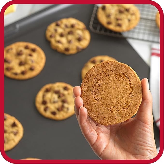 GoodCook AirPerfect Non-Stick Air Insulated 16” x 14” Cookie Sheet - Carbon Steel Cooking Pans, No Burn Insulation Bakeware, Cookie Sheets for Baking, Oven Pan Set