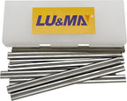 Paint Scraper Carbide Blades Double-Edged Reversible Replacement Blade (3-1/4"(82MM)) By LU&MN