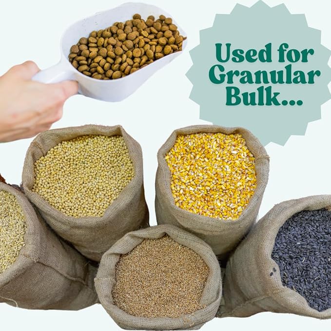 25 mL (5 Teaspoon) Long Handle Scoop for Measuring Coffee, Pet Food, Grains, Protein, Spices and Other Dry Goods (Pack of 100)