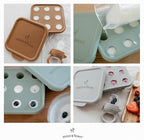 Moss and Fawn Ice Cube Tray - Forage Feeder Freezer & Teething Popsicle Mold for Breast Milk, Formula, Bone Broth, Purees, & Baby Food - BPA, Lead, & PVC-Free - Ecru