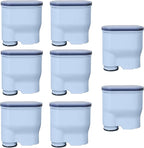 8-Pack Water Filter for Philips Saeco AquaClean CA6903 – Anti-Lime Scale Replacement Filters for Fully Automatic Coffee Machines