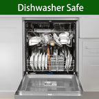 Silverware Organizer Utenisl Organizer Holder Kitchen Drawer Organizer Plastic Silverware Tray for Drawer Flatware Organizer 5 Compartment White