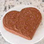 10 Inch Heart Shaped Cake Pans,2 Inch Deep,Aluminum Heart Shaped Cake Pan,Safe Oven,Suitable for party, birthday, gathering, other occasions cake (10 x 2 Inch,Set of 2)