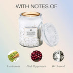Large - Silver Birch Peppercorn by Voluspa for Unisex - 18 oz Candle