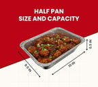 Flameless Food Warming Pads (6 Pack) - Food Warmers for Parties Buffet Disposable - Party Buffet Servers and Warmers for Half Size Pans - Heating Pads for Chafing Dish- Must-Have Catering Supplies