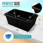 Extra Large Ice Block Mold – 8 lbs Silicone Ice Brick Maker for Ice Bath & Cold Plunge – Giant Cube for Recovery, Muscle Relief & Coolers, Dishwasher Safe (Single Mold)