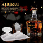 2.5 INCH Fun Shapes Football Ice Cube Mold,Large Ice Cube Molds | Football ice mold for Super Bowl Party,Football Gifts,Whiskey Ice Cubes Mold(bourbon ice cube molds) for Whiskey,Cocktails