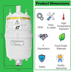 80 Replacement Canister for AprilAire 800 Steam Humidifier,80 Steam Canister Replacement for Aprilaire 865 Canister,80 Canister for Aprilaire 800 801 865 866 Whole House Steam Humidifier-1Pack