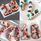 Ducodocu Large Silicone Number Cake Mould 3D Novelty Cake Pan DIY Baking Mold for Birthday Anniversary Number of 7