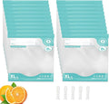 24pc BPA Free Vacuum Sealer Bags, Reusable Sous Vide & Food Storage, 20pc Vacuum Zipper Bags & 4 Seal Clips (11.8x13.4 Inch)