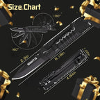 Multi-Tool Gifts for Men, Christmas Stocking Stuffers for Dad from Daughter Son, Multitool Knife 17 in 1 EDC Gear Cool Father Unique Birthday Gifts for Him Husband Boyfriend Grandpa Camping Essentials