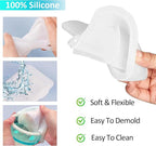 18 Pcs Coaster Resin Molds Silicone, Coaster Molds with Round Square Octagon Shape Holder Molds for Epoxy Resin, DIY Art Craft Cup Mats