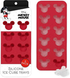 Disney Silicone Ice Cube Tray – 2 Pack Ice Trays for Freezer with Fun Mickey, Minnie & Winnie the Pooh Molds – Flexible BPA-Free Silicone Molds for Ice, Chocolate, and More