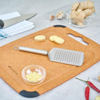 Restaurantware-German Standard Fine Handheld Graters, 24 Flat Cheese Graters - Dishwashable, Durable, Stainless Steel Food Grater With Handle, Suitable For Chocolate, Nutmeg, Garlic, Lemon