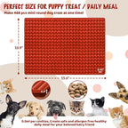 HKNMTT Silicone Mini Round Shape Molds, 468 Cavities Tiny Semi Sphere Baking Sheet Dog Treats Molds Candy Freezer Oven Safe Homemade Dog Treats Kit BPA Free Food Grade