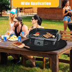 24" Round Grill Mat, Fire Pit Mat Fireproof Under Grill Mat Oil-Proof Waterproof BBQ Pad for Outdoor Grill Accessories, Heat Resistant Protective Deck and Patio Mat Fire Resistant Pad