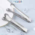 Small Serving Tongs,Ice Tongs,Sugar Tongs,Kitchen Tiny Tongs for Appetizers,12 PCS(6 Inch)