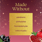 Glade 3-Wick Scented Candle Jar, Pomegranate & Currant, Air Freshener Infused with Essential Oils, 6.8 Oz, 3 Count