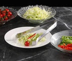 New Star Foodservice 42276 Restaurant-Grade Pom Tong, Stainless Steel, 9 inch, Set of 6, Silver