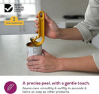 Ring Pull & Pop Top Can Opener (Mulberry) Easy Open Any Pull Tab Cans for Seniors, Soda, Pet Food, Cat Cans, Beer, Parkinsons Aids for living Gifts, Gadgets for People with Arthritis, kitchen gadgets.