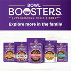 Wellness Bowl Boosters, Dog Food Topper for Small, Medium, & Large Breeds, Grain Free, Natural, Freeze Dried, Skin & Coat Health Chicken, 4 Ounce Bag (Pack of 1)