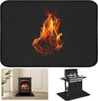 48×36 Inch Under Grill Mats for Outdoor Grill, Hearth Rugs for Fireplaces Fire Resistant, Gas and BBQ Grill Oil-Proof Water-Proof Protector for Decks, Patios and Indoor Grill