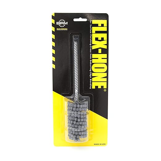 Brush Research BC13832 FLEX-HONE®, 1-3/8" (35mm) Diameter, 320 Grit, Silicon Carbide, For Mild Steel, Stainless Steel, Cast Iron and Softer Ferrous Materials